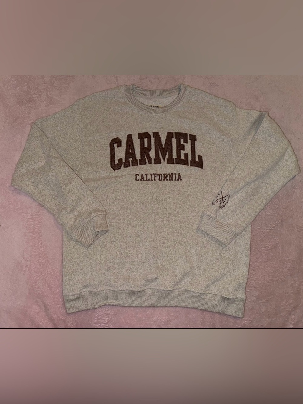 VINTAGE STYLE CARMEL CALIFORNIA SWEATSHIRT🩶